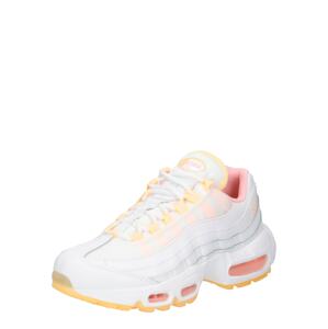 Nike Sportswear Nízke tenisky 'Air Max 95'  biela / pastelovo ružová / žltá
