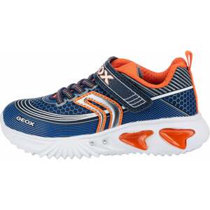 GEOX Kids Sneaker 'Assister'  námornícka modrá / oranžová / strieborná / modrá