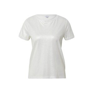 OVS T-Shirt  biela / strieborná