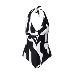 ESPRIT Jednodielne plavky 'Lido'  čierna / prírodná biela