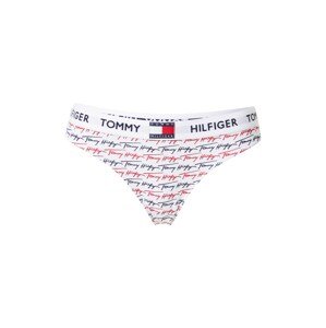 Tommy Hilfiger Underwear Tangá  biela / námornícka modrá / svetločervená
