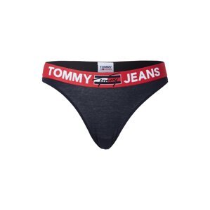Tommy Hilfiger Underwear Tangá  ohnivo červená / čierna melírovaná / biela