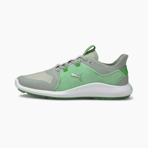 PUMA Športová obuv  sivá / zelená