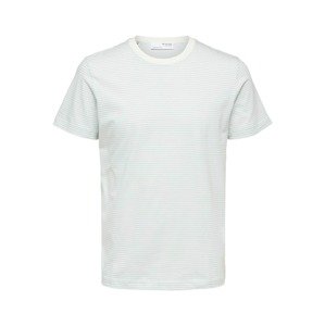 SELECTED HOMME Shirt  biela / svetlomodrá