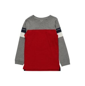 Carter's Sweatshirt  červená / sivá melírovaná / tmavomodrá / biela