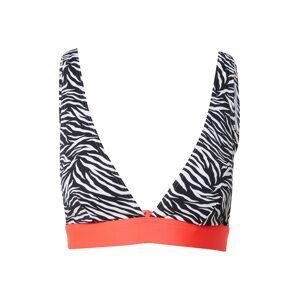 Esprit Bodywear Bikinitop 'Peka Beach'  čierna / biela / koralová