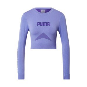 PUMA Funkčné tričko  fialová / tmavofialová