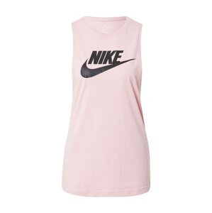 Nike Sportswear Top  ružová / čierna