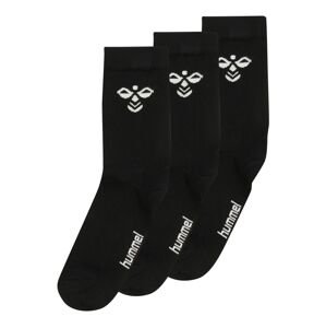 Hummel Ponožky 'Sutton'  čierna / biela