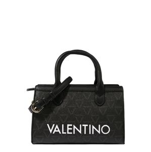 Valentino Bags Taška cez rameno 'LIUTO'  čierna / biela / farby bahna