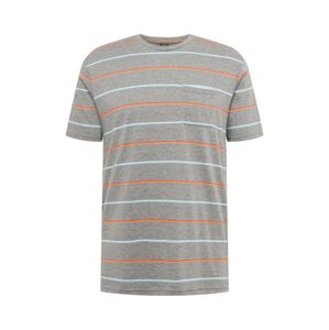 OAKLEY Funkčné tričko  tyrkysová / sivá / oranžová / biela