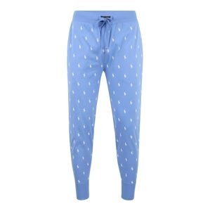 Polo Ralph Lauren Pyžamové nohavice  nebesky modrá / biela