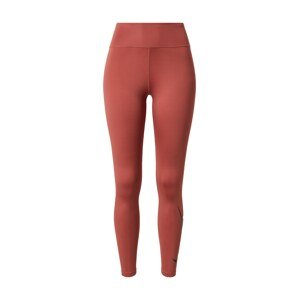 NIKE Športové nohavice  rosé / čierna / biela
