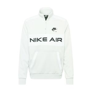 Nike Sportswear Mikina  svetlosivá / čierna / biela