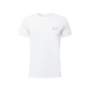 ARMANI EXCHANGE T-Shirt  biela / tmavomodrá / kráľovská modrá