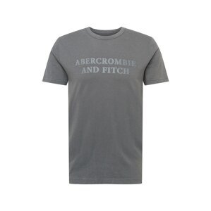 Abercrombie & Fitch Tričko  sivá / tmavosivá
