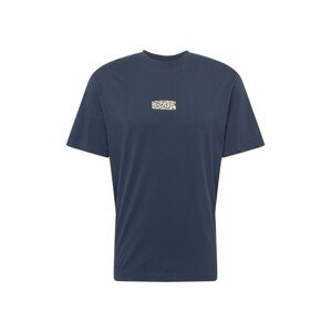 Afends T-Shirt 'Welcome'  námornícka modrá / svetlozelená / biela