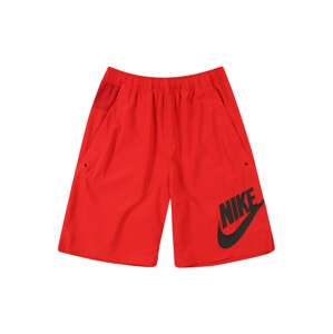 Nike Sportswear Shorts  červená / karmínovo červená / čierna