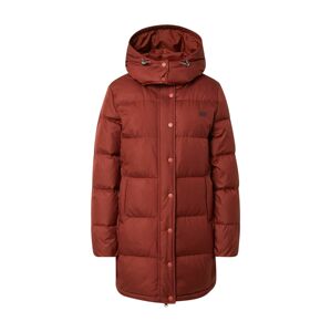 LEVI'S ® Zimný kabát 'Quinn Mid Down Puffer'  hrdzavo červená