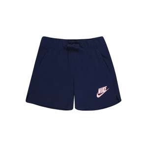 Nike Sportswear Nohavice  tmavomodrá / svetloružová