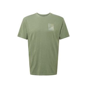 PROTEST Funkčné tričko 'RODMAN'  zelená / biela
