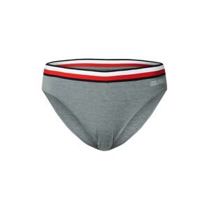 Tommy Hilfiger Underwear Nohavičky  sivá melírovaná / svetločervená / čierna / biela