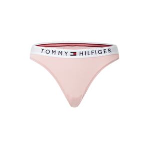 Tommy Hilfiger Underwear Tangá  ružová / biela / tmavomodrá / svetločervená