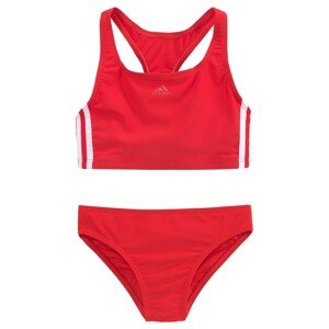 ADIDAS PERFORMANCE Športové plavky  červená / biela