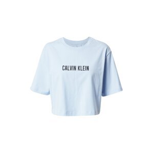 Calvin Klein Performance Funkčné tričko  svetlomodrá / čierna