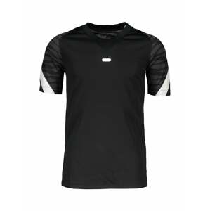 NIKE Funkčné tričko 'Strike 21'  čierna / tmavosivá / biela