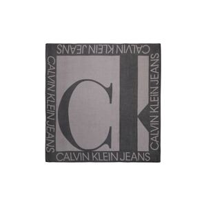 Calvin Klein Jeans Látkové rúško  čierna / sivá