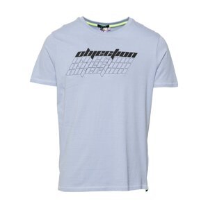Hailys Men T-Shirt 'Miro'  dymovo modrá / čierna / biela