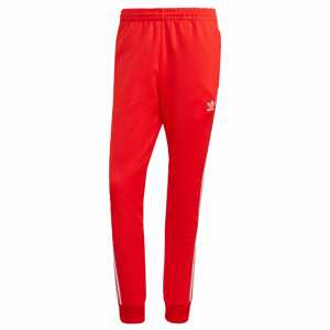 ADIDAS ORIGINALS Športové nohavice  červená / biela