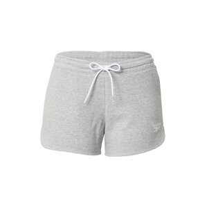 Reebok Sport Shorts  sivá melírovaná / biela