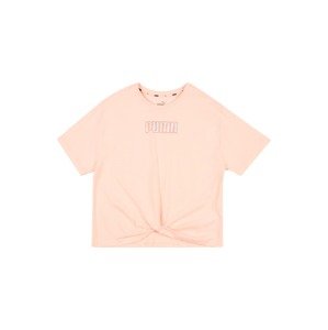 PUMA Tričko 'Alpha'  ružová / ružová / biela / tyrkysová