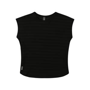 ONLY PLAY Funkčné tričko 'ANUR'  čierna / čierna melírovaná
