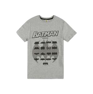 OVS Tričko 'BATMAN'  sivá melírovaná / antracitová