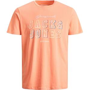 Jack & Jones Junior Tričko 'MAGICAL'  biela / limetková / modrofialová / tmavooranžová / koralová