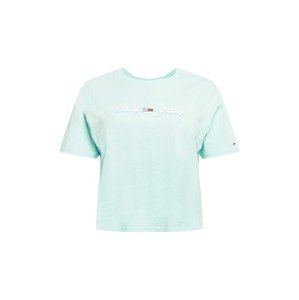 Tommy Jeans Curve Tričko  azúrová / biela / námornícka modrá / červená
