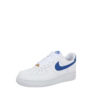 Nike Sportswear Nízke tenisky 'Air Force 1 '07'  biela / modrá