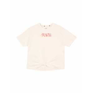 PUMA Shirt 'Alpha'  biela / ružová / tyrkysová / ružová
