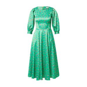 Closet London Kleid  zelená / modrá / ružová