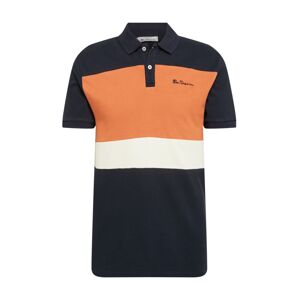 Ben Sherman Shirt  tmavomodrá / oranžová / biela