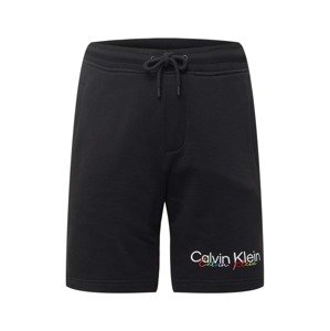 Calvin Klein Nohavice 'PRIDE'  čierna / zmiešané farby