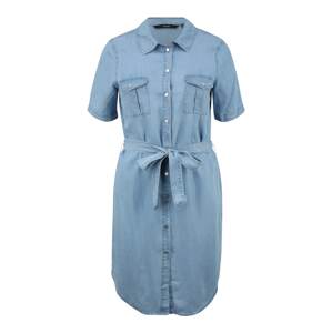 Vero Moda Tall Košeľové šaty 'SILJA'  modrá