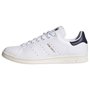 ADIDAS ORIGINALS Sneaker 'Stan Smith'  biela / námornícka modrá / zlatá