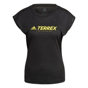 adidas Terrex Funkčné tričko  žltá / čierna