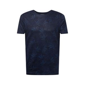 s.Oliver BLACK LABEL Shirt  tmavomodrá / modrá melírovaná