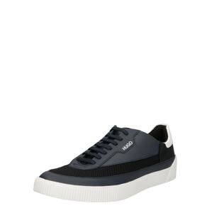 HUGO Sneaker 'Zero'  biela / čierna / tmavomodrá
