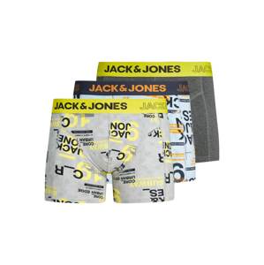 JACK & JONES Boxerky  žltá / oranžová / sivá melírovaná / námornícka modrá / svetlomodrá